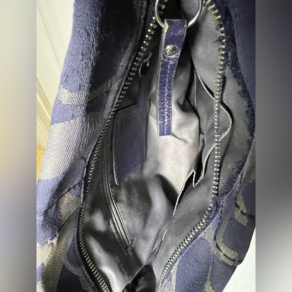 Coach Optic Metallic Signature Chain Crossbody Purse C1276 F19820 - Picture 3 of 7